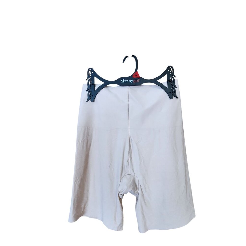 Skinnygirl Womens High-Waisted Shapewear Shorts M Beige